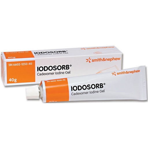 Smith & Nephew Smith & Nephew Iodosorb Wound Gel, 40Gm Tube Medicine Cabinets Light Gray
