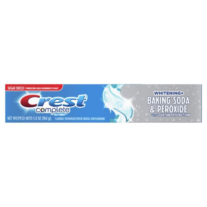 Crest Crest Complete Baking Soda & Peroxide Whitening Toothpaste Toothpaste Gray