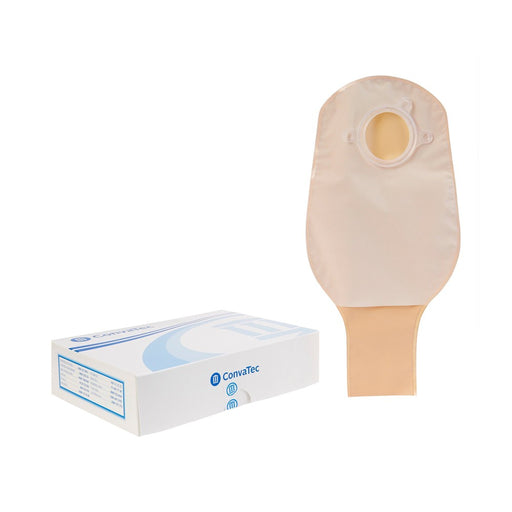 ConvaTec ConvaTec Colostomy Pouch Surfit Natura 12" Length Drainable Medical White Smoke