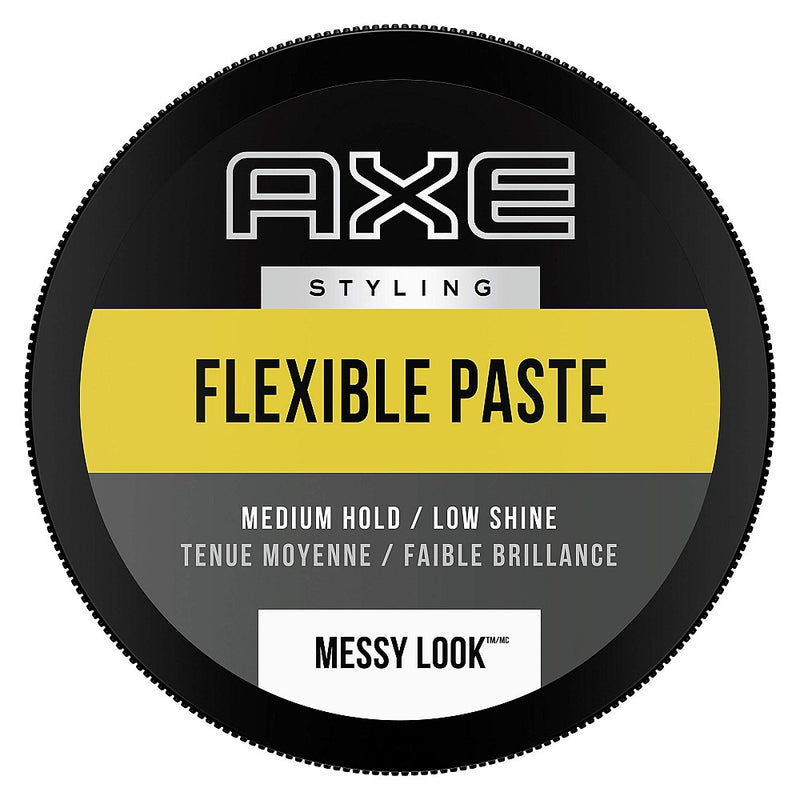 AXE AXE Styling Messy Look Medium Hold Low Shine Flexible Hair Paste - 2.64oz Hair Styling Products White Smoke