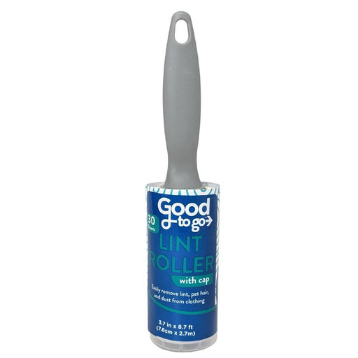 Good To Go Good To Go Lint Roller With Cap 1 Ea Sleeve Lint Rollers White Smoke