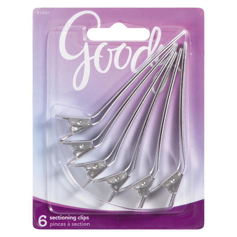 Goody Goody Sectioning Clips, Aluminum Hair Care Thistle