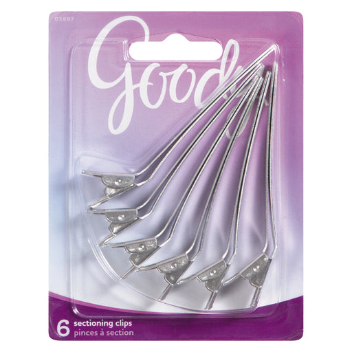 Goody Goody Sectioning Clips, Aluminum Hair Care Thistle