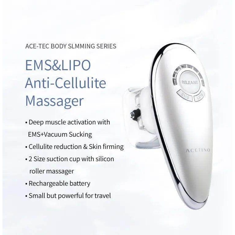 SmartPursue™ EMS Vacuum Suction Cup Massager Massagers White Smoke White
