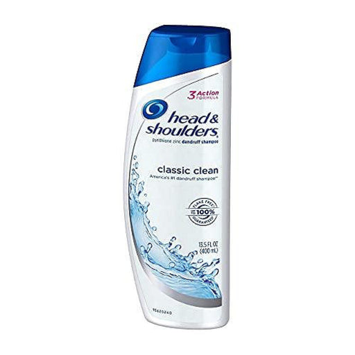 Head & Shoulders Head & Shoulders Shampoo, Daily, Classic Clean 13.5 Fl Oz Shampoo White Smoke