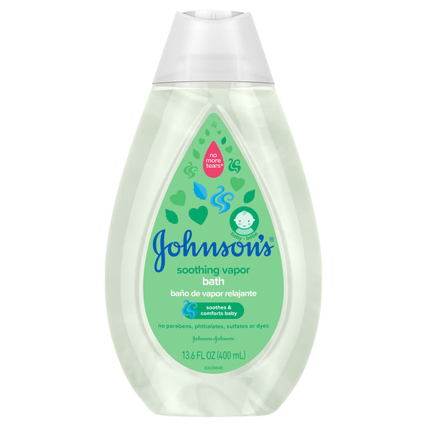 Johnson's Johnson's Baby Soothing Vapor Bath To Relax Babies - 13.6 Fl Oz Bath & Body White Smoke