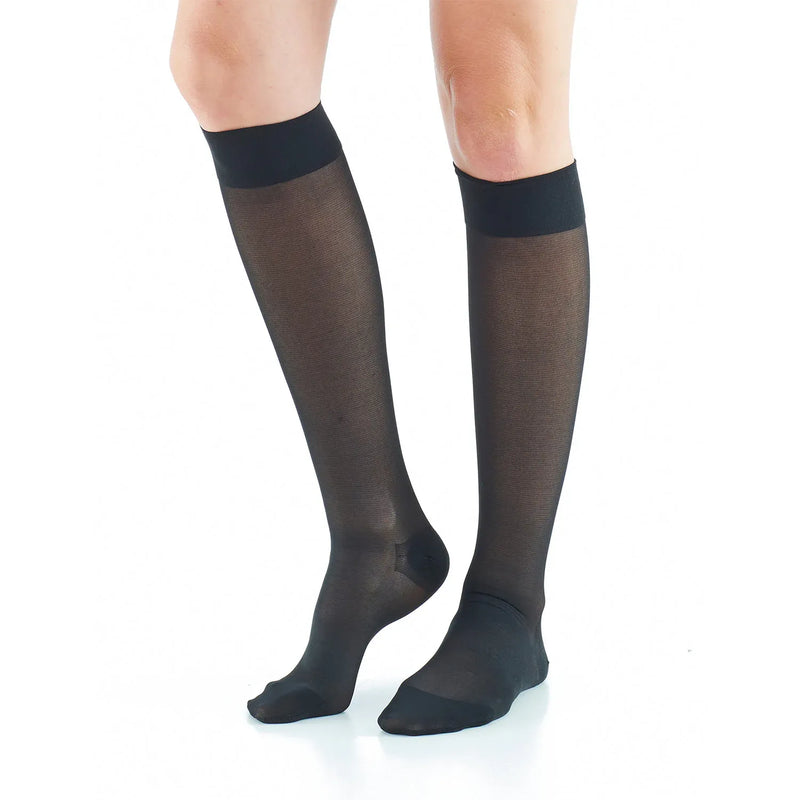 Neo G Neo G Energizing Knee High Compression Socks (or Stockings) - Black, Small Socks White Smoke
