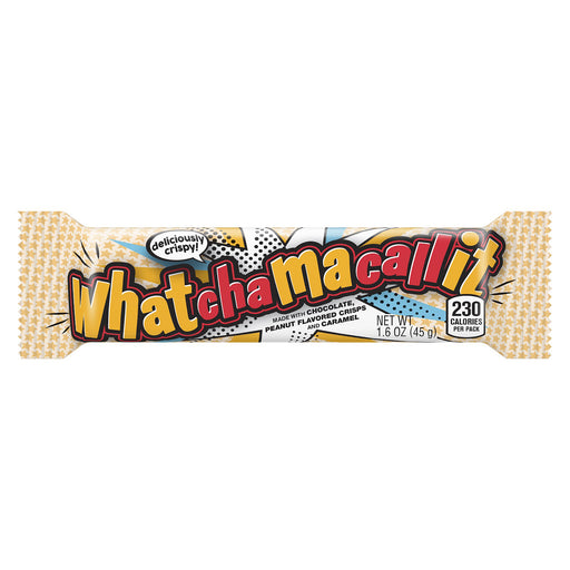 Whatchamacallit WHATCHAMACALLIT Candy Bars Bulk Box, 36 Count Individual Full Size Bars, 1.6 oz Candy & Chocolate White Smoke