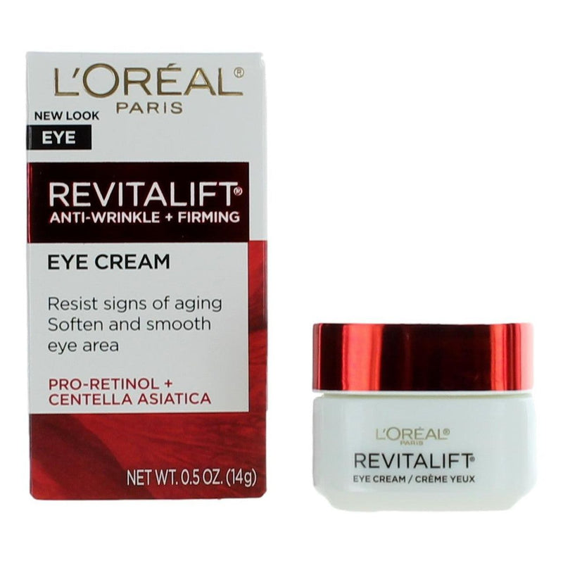 L'Oreal L'Oreal Paris Revitalift Anti Wrinkle Firming Eye Cream, Fragrance Free, 0.5 Oz Health & Beauty White Smoke