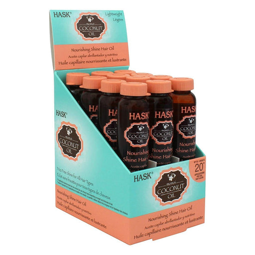 Hask Hask Monoi Coconut Oil Nourishing Shine Oil, 0.62 Oz Health & Beauty White Smoke