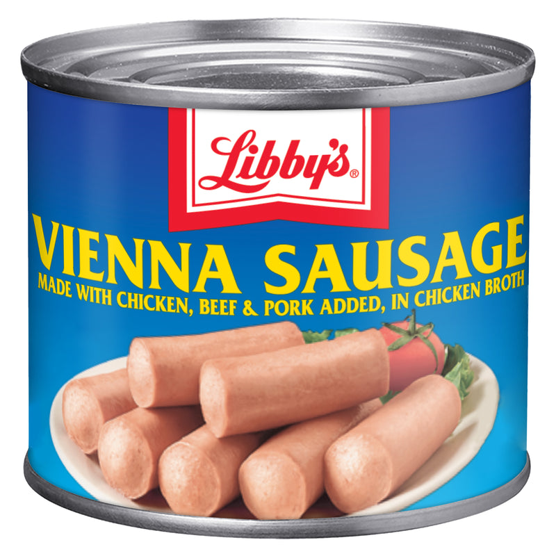 Libby's Libby's Vienna Sausage In Chicken Broth 4.6 Oz. Can Meat White Smoke