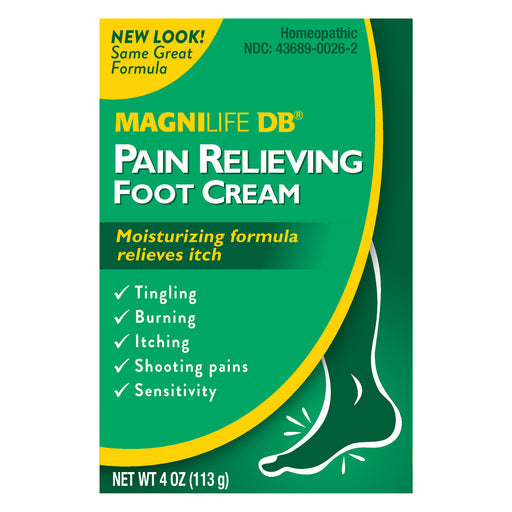 MagniLife MagniLife DB Diabetes Pain Relieving Foot Cream, 4 Oz Foot Care Dark Cyan