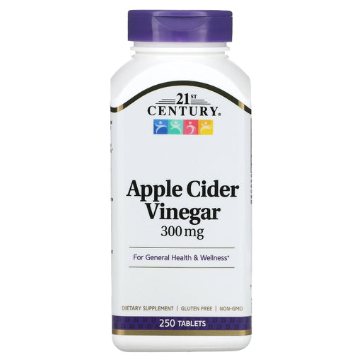 21st Century 21st Century® Apple Cider Vinegar 300 mg – Digestive &amp; Metabolic Support (Tablets) Vinegar Lavender