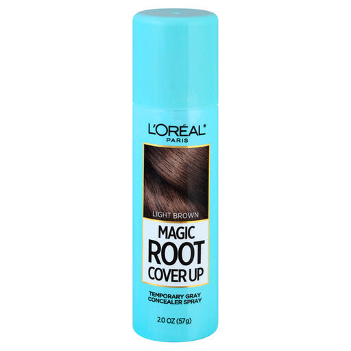 L'oreal L'oreal L'Oréal Paris Magic Root Cover Up Gray Concealer Spray Light Brown Hair Color Light Sky Blue