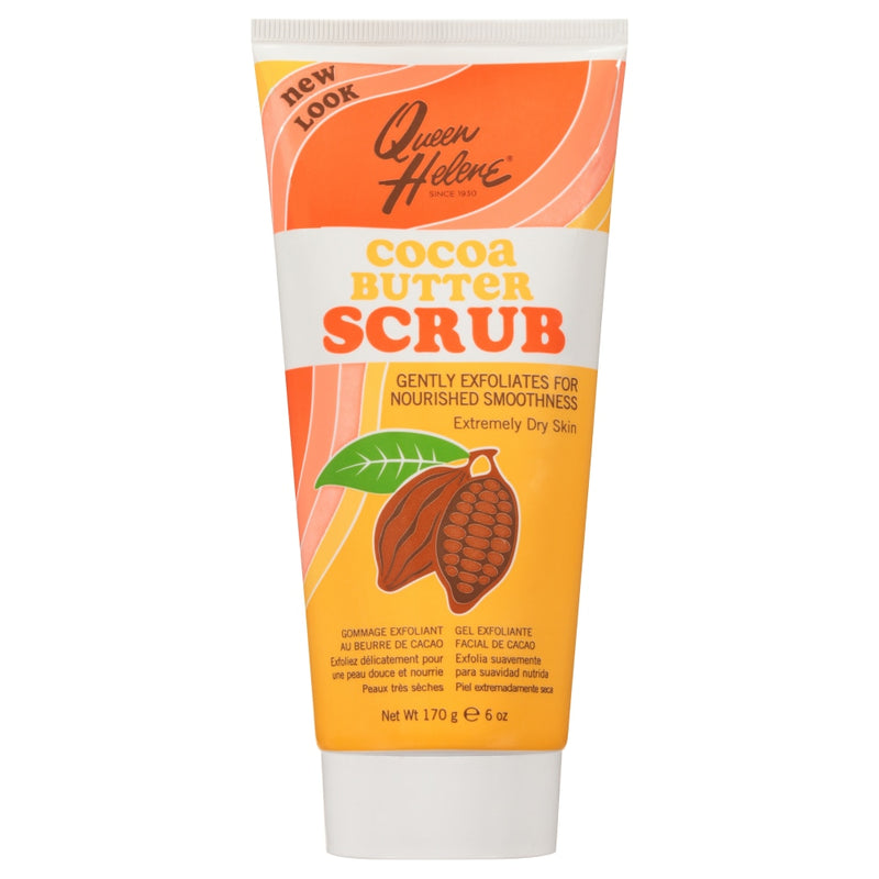 Queen Helene Queen Helene Soothing Cocoa Butter Natural Facial Scrub, 6 Ounce Tube Scrubs White Smoke