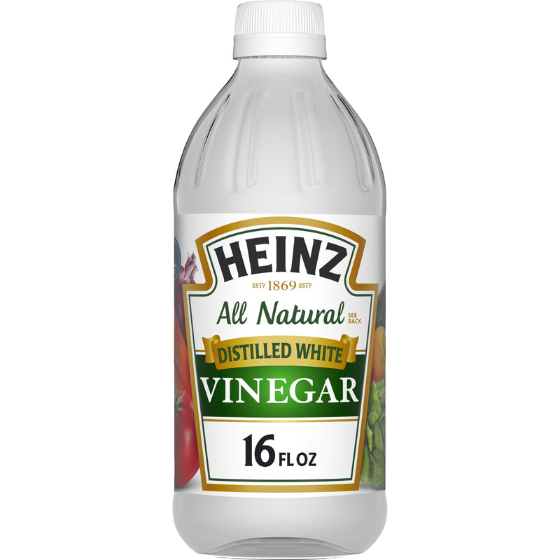 Heinz Heinz All Natural Distilled White Vinegar 5% Acidity, 16 Fl Oz Bottle Vinegar White Smoke