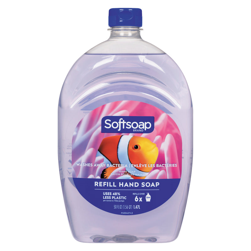 Softsoap Softsoap Aquarium Fresh Scent Liquid Hand Refill 50 Oz Hand Soap White Smoke