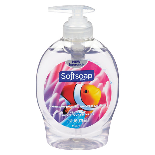Softsoap Softsoap Liquid Hand Pump, Aquarium - 7.5 Fl Oz Liquid Hand Soap White Smoke
