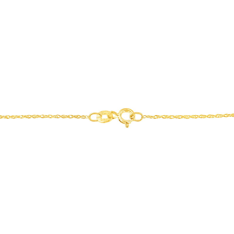 Bids.com 10K Yellow Gold 1/4 cttw Prong Set Round-Cut Diamond Open Heart 18" Pendant Necklace (K-L Color, I1-I2 Clarity) Necklaces Seashell Yellow.Gold / 18