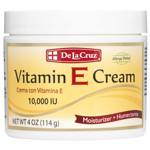 De La Cruz De La Cruz Moisturizer Vitamin E Cream - 4oz Lotion & Moisturizer White Smoke