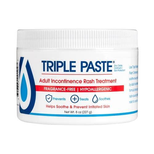 Triple Paste Triple Paste Adult Incontinence Rash Treatment - 8 Oz Baby Care Timers White Smoke