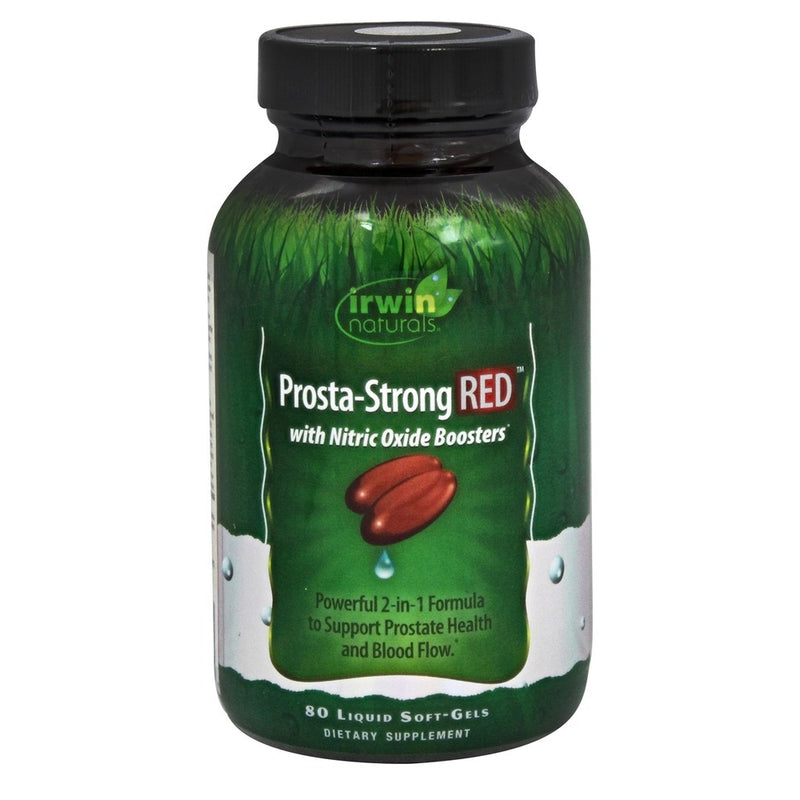 Irwin Naturals Irwin Naturals Prosta-Strong RED, 80 Liquid Soft-Gels Vitamins & Supplements White Smoke