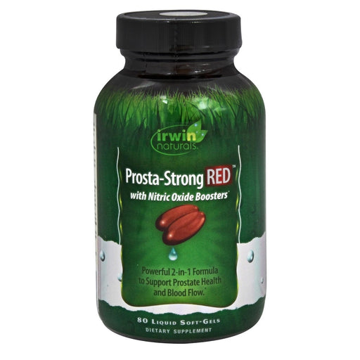 Irwin Naturals Irwin Naturals Prosta-Strong RED, 80 Liquid Soft-Gels Vitamins & Supplements White Smoke