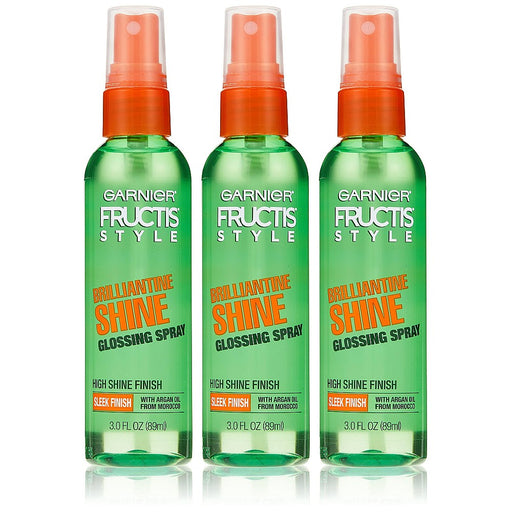 Garnier Garnier Fructis Style Brilliantine Shine Glossing Spray 3 Oz Hair Care White Smoke