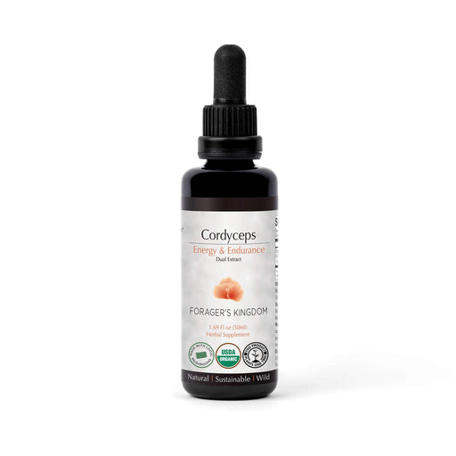 Forager's Kingdom Cordyceps Extract Mushroom Extract White Smoke