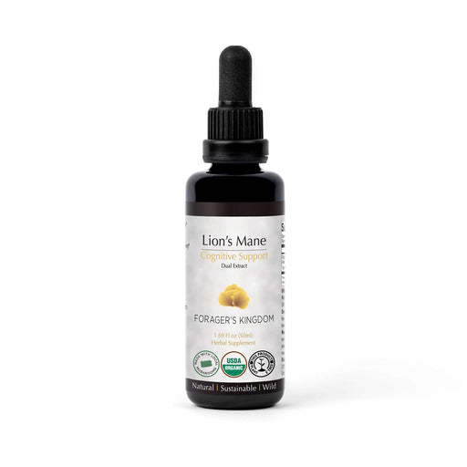 Forager's Kingdom Lion's Mane Extract Mushroom Extract White Smoke