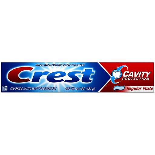 Crest Crest Toothpaste Cavity Protection Regular Paste Toothpaste Light Cyan