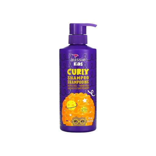 Aussie Aussie Kids, Curly Shampoo, Sunny Tropical Fruit, 16 Fl Oz (475 Ml) Shampoo White Smoke