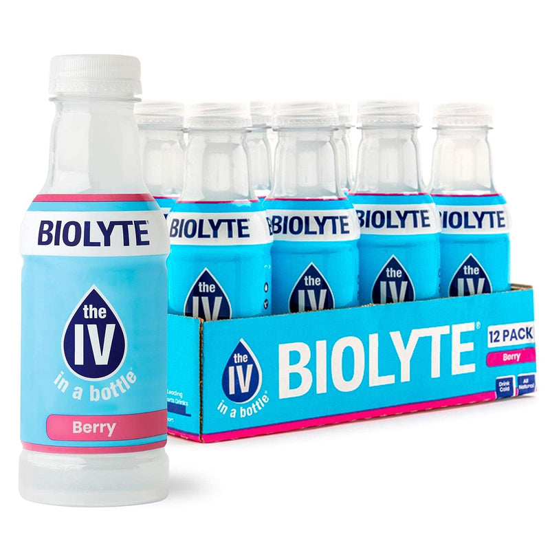 Biolyte Biolyte Premium Mixed Berry Electrolyte Supplement 16 Fl Oz Sports & Energy Drinks White Smoke