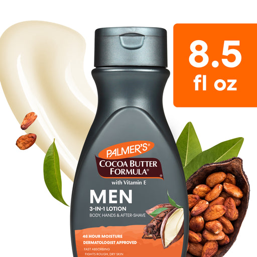 Palmer's Palmer's Cocoa Butter Formula For Men Body & Face Lotion 8.5 Oz Lotion & Moisturizer White Smoke