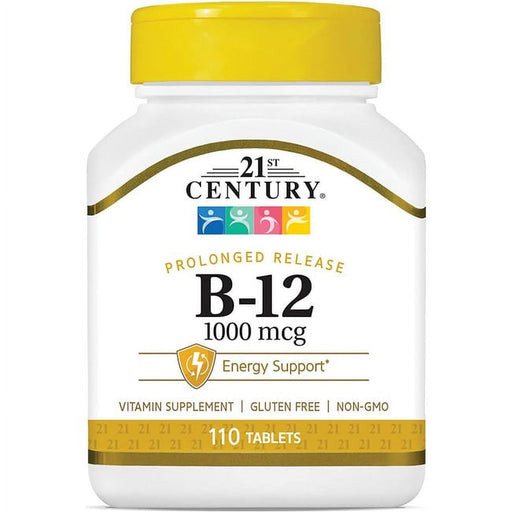 21st Century 21st Century B-12 1000 Mcg  Tablets 110Ct Vitamins & Supplements White Smoke