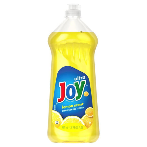 Ultra Joy Ultra Joy Dishwashing Liquid, Lemon Scent 30 Fl Oz Dish Detergent & Soap White Smoke