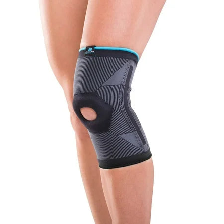 DonJoy DonJoy Advantage Deluxe Elastic Knee – Black – X-Large Knee Brace White Smoke