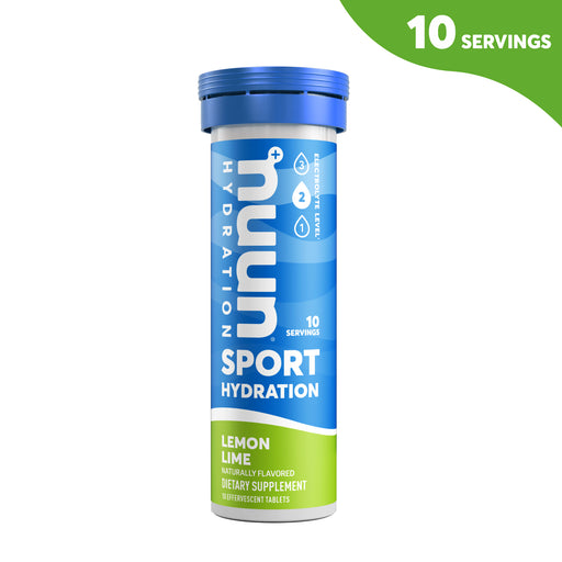 Nuun Nuun Sport Hydration, Lemon Lime Flavored, Effervescent Electrolyte Drink Tablets Sports & Energy Drinks White Smoke