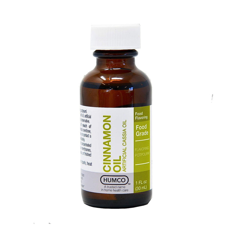 Humco Humco Cinnamon Oil Food Grade 1oz Oil & Vinegar Dispensers White Smoke
