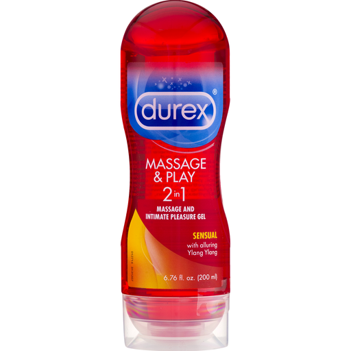 Durex Durex Massage & Play Gel & Sensual 2 In 1 Lubricant Lubricants White Smoke