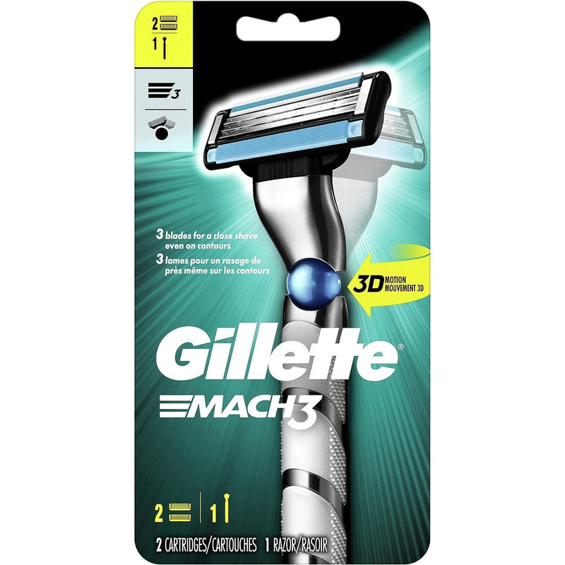 Gillette Gillette Razor, 3D Motion Razor Blades Black