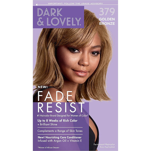0 Dark and Lovely Fade Resist Rich Conditioning Color Golden Bronze Hair Color Light Steel Blue Default Title