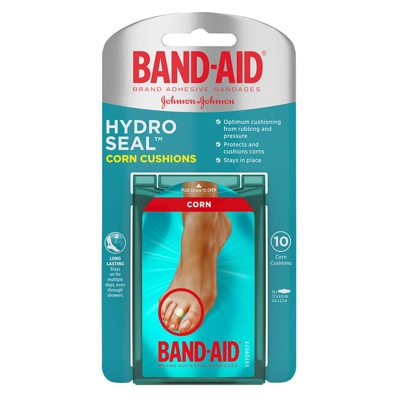 Band-Aid Band-Aid Brand Hydro Seal Bandages Corn Cushions, Medium First Aid White Smoke