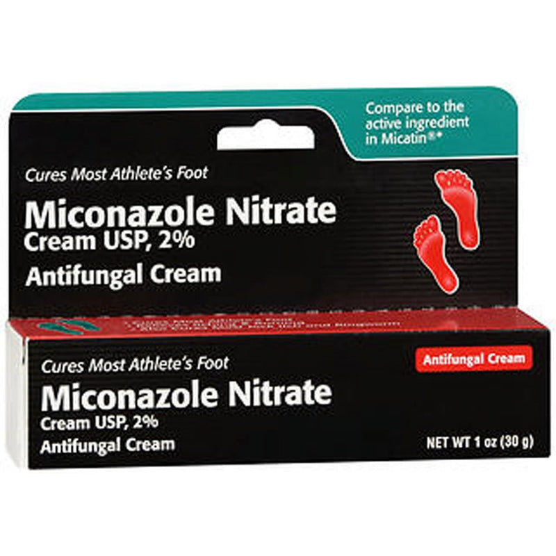 Miconazole Miconazole Taro Nitrate 2% Antifungal Cream - 1 Oz Health & Beauty Black