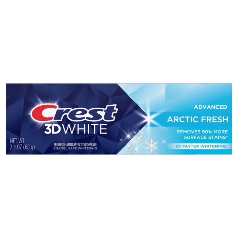 Crest Crest 3D White Advanced Arctic Fresh Toothpaste, 2.4 Oz Toothpaste Midnight Blue