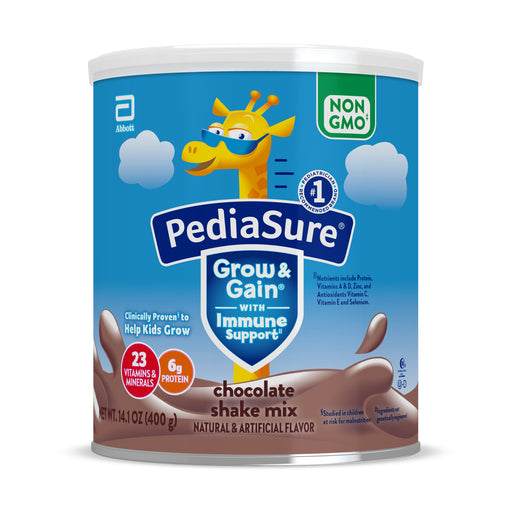 PediaSure PediaSure Grow & Gain Non-GMO Shake Mix Chocolate Powder - 14.1oz Nursing & Feeding Light Sea Green