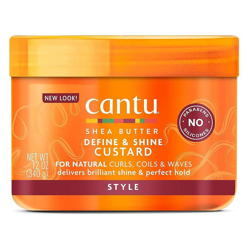 Cantu Cantu Shea Butter For Natural Hair Define & Shine Custard 12oz Hair Care Coral
