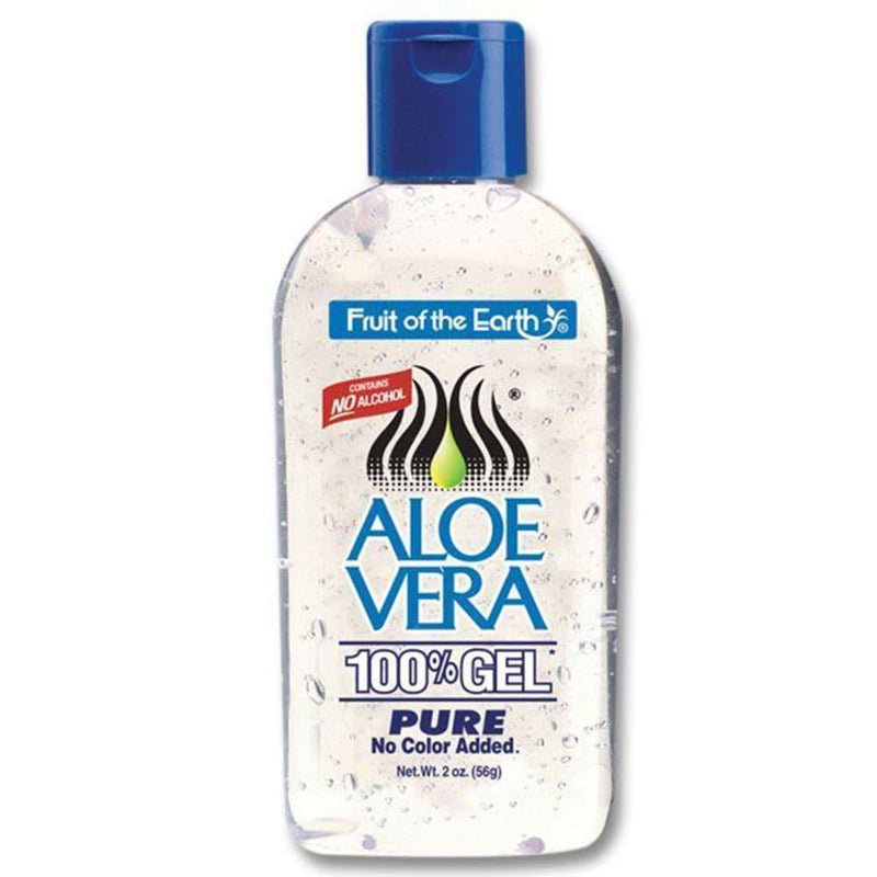 Fruit of the Earth Fruit of the Earth Pack De 2 Gel Aloe Vera 100%, 2 Onzas Skin Care White Smoke