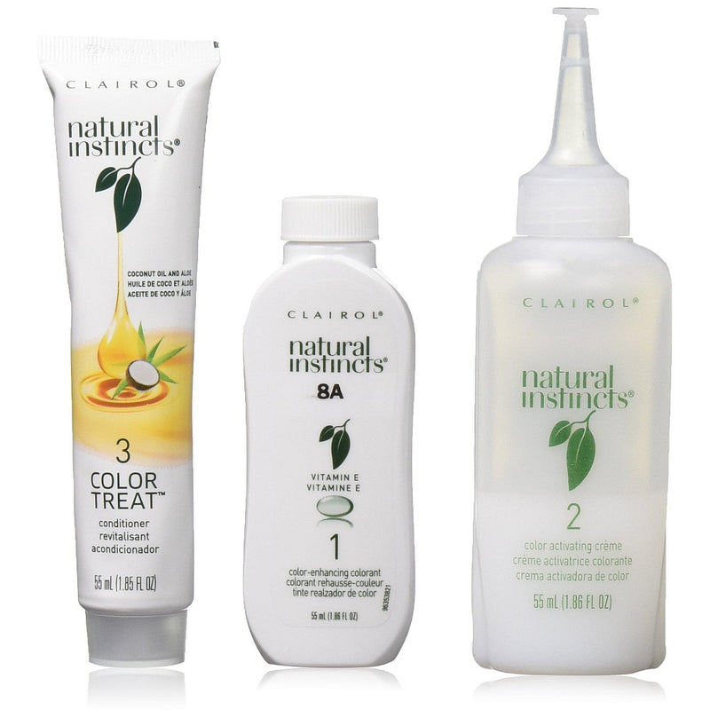 Natural Instincts Natural Instincts Non Permanent Hair Color, Sahara Light Blonde 2 Hair Color White Smoke