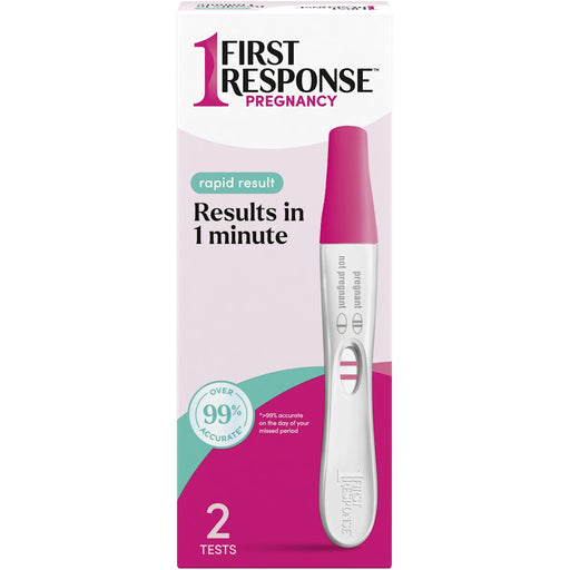 First Response First Response Pregnancy Test Rapid Result - 2 Tests Pregnancy Tests Lavender